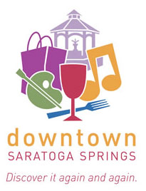 The Dreaded Downtown Saratoga Springs Logo