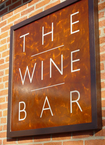 Wine Bar Logo and Signage