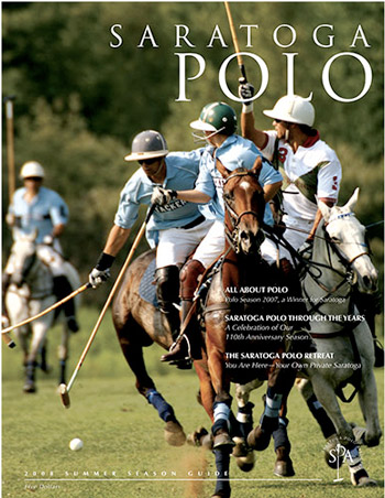 Saratoga Polo Magazine cover